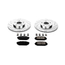 Power Stop 01-02 Acura MDX Front & Rear Z23 Evolution Sport Brake Kit w/Calipers