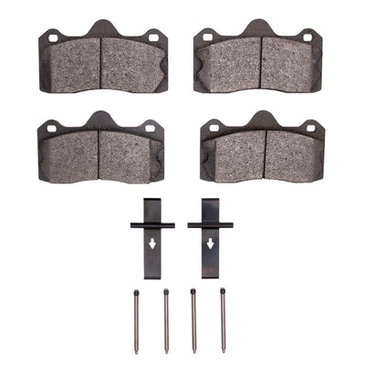DFC 10-15 Lotus Evora Rear 5000 Advanced Low Metallic Brake Pads and Hardware Kit