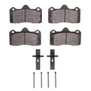 DFC 10-15 Lotus Evora Rear 5000 Advanced Low Metallic Brake Pads and Hardware Kit