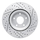 R1 14-19 Nissan X-Trail (Mexico Front Left Drilled & Slotted Geo-Carbon Rotor