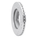 R1 89-08 Toyota Hilux Front Drilled & Slotted Silver Brake Rotor Set