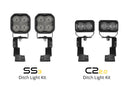 Diode Dynamics 19-25 Toyota RAV4 SS3 LED Ditch Light Kit - Sport White Combo
