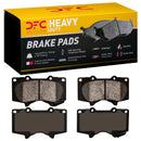 DFC 00-25 JAC Frison Front Heavy Duty Pads - Semi Metallic
