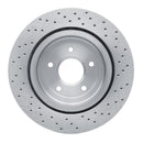 DFC 06-13 Chevrolet Corvette Rear Drilled Brake Rotor