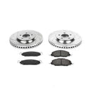 Power Stop 11-14 Ford Mustang Front & Rear Z23 Evolution Sport Brake Kit w/Calipers