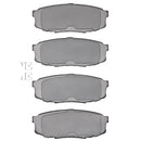 DFC 07-22 Toyota Tundra Rear 4000 Hybridynamic Brake Pads
