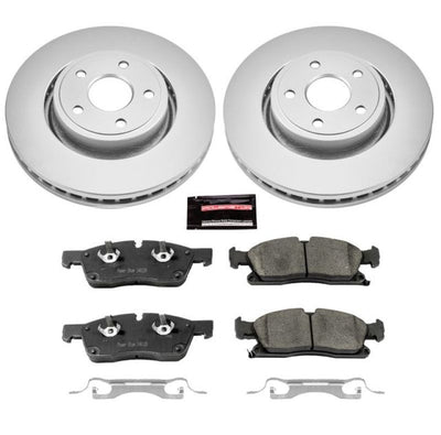 Power Stop 13-16 Dodge Durango Front & Rear Z17 Evolution Geomet Coated Brake Kit