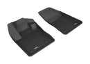 3D MAXpider 2017-2020 Jeep Compass Kagu 1st & 2nd Row Floormats - Black
