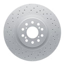 DFC 23-26 Honda Civic Hatchback Front Drilled Hi-Carbon Alloy Geomet Coated Rotor