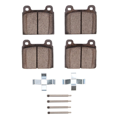 DFC 72-85 Volkswagen VanAGON Front 5000 Advanced Low Metallic Brake Pads and Hardware Kit