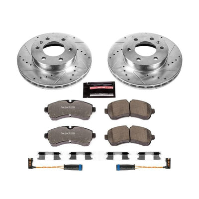 Power Stop 07-09 Dodge Sprinter 3500 Front & Rear Z36 Truck & Tow Brake Kit