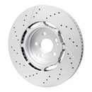 DFC 21-25 Mercedes-Benz Gle63 AMG S Suv Rear Drilled & Slotted Hi-Carbon Alloy GEOMET Coated Rotor