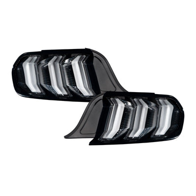 Form Lighting 2015-2023 Ford Mustang LED Tail Lights Clear (Pair)