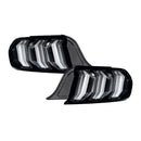 Form Lighting 2015-2023 Ford Mustang LED Tail Lights Red (Pair)