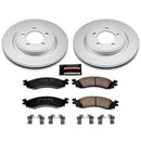 Power Stop 2006 Mercury Mountaineer Front & Rear Z17 Evolution Geomet Coated Brake Kit