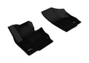 3D MAXpider 2009-2019 Volkswagen Tiguan/Tiguan Limited Kagu 1st & 2nd Row Floormats - Black