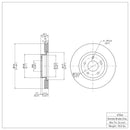 DFC GeoSPEC Coated Rotors - Plain