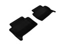 3D MAXpider 2007-2015 Audi Q7 Kagu 1st & 2nd & 3rd Row Floormats - Black
