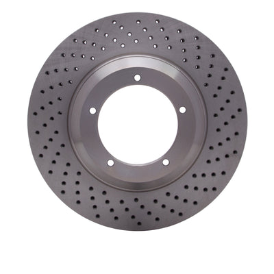 DFC 82-89 Porsche 911 Right Front Drilled Brake Rotor