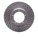 DFC 82-89 Porsche 911 Right Front Drilled Brake Rotor