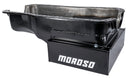 Moroso Ford 351W (w/Front Sump) Kicked Out Road Race Baffled 9qt 8in Steel Oil Pan