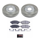 Power Stop 05-09 Buick Allure Front and Rear Semi-Coated Rotor Kit