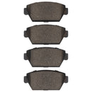 DFC 85-94 Plymouth Laser Rear 4000 Hybridynamic Brake Pads