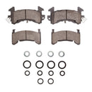 DFC 78-85 Buick Electra Rear 5000 Advanced Semi Metallic Brake Pads and Hardware Kit