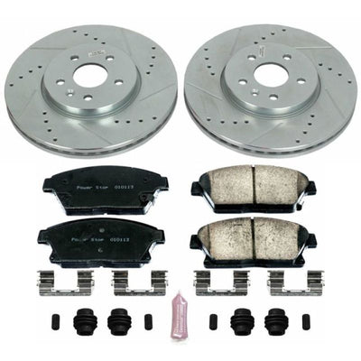 Power Stop 13-18 Buick Encore Front & Rear Z23 Evolution Sport Brake Kit