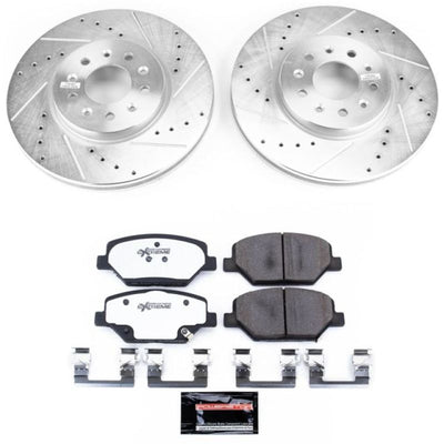 Power Stop 18-20 Buick Regal TourX Front Z26 Street Kit w/Calipers
