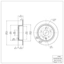 DFC GeoSPEC Coated Rotors - Plain