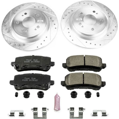 Power Stop 14-19 Acura RLX Front & Rear Z23 Evolution Sport Brake Kit