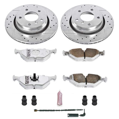 Power Stop 2000 BMW 323i Front & Rear Z26 Street Warrior Brake Kit