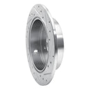 R1 04-11 Mitsubishi Grandis (Mexico) Rear Left Drilled & Slotted Silver Brake Rotor