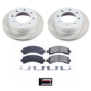 Power Stop 03-20 Chevrolet Express 3500 Front and Rear Semi-Coated Rotor Kit