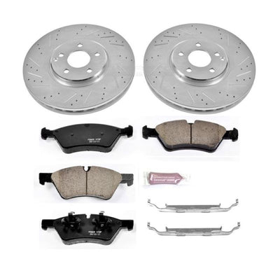 Power Stop 07-09 Mercedes-Benz E350 Front & Rear Z23 Evolution Sport Brake Kit