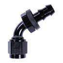 Russell 6AN Twist-Lok 60 Degree Hose End - Black