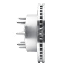 R1 05-07 Ford F-250 2WD (Super Duty) Front Right Drilled & Slotted Silver Brake Rotor