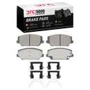 DFC 19-22 Hyundai Veloster N Front Drill/Slot Geoperf Rotors 5000 Advanced Brake Pads w/Hardware