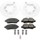 Power Stop 15-18 Ford Transit-350 HD Front & Rear Z17 Evolution Geomet Coated Brake Kit