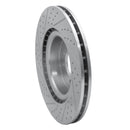R1 06-17 Land Rover Range Rover Sport Front Right Drilled & Slotted Geo-Carbon Rotor