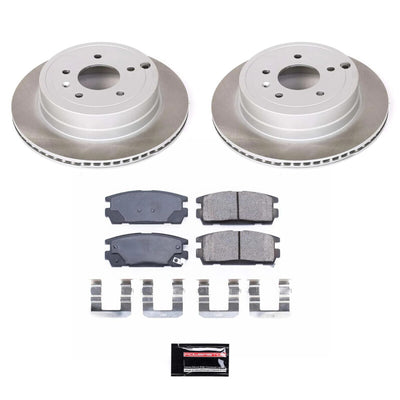 Power Stop 12-15 Chevrolet Captiva Sport Front and Rear Semi-Coated Rotor Kit
