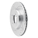 R1 07-15 Mini Cooper Front Drill & Slot Silver Rotors