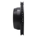 R1 00-14 Cadillac Escalade EXT Rear Left Drilled & Slotted Black Brake Rotor