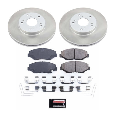Power Stop 08-10 Honda Accord Front and Rear Semi-Coated Rotor Kit