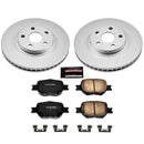 Power Stop 05-10 Scion tC Front & Rear Z17 Evolution Geomet Coated Brake Kit