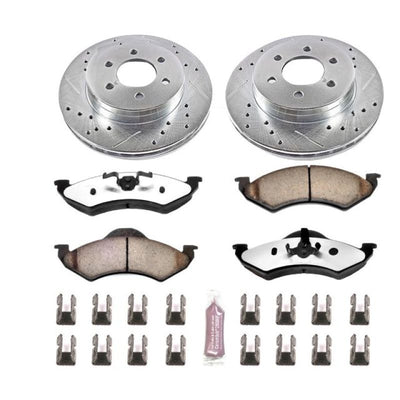 Power Stop 01-02 Dodge Durango Front & Rear Z36 Truck & Tow Brake Kit