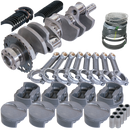 Eagle Chevy LS3 4.000in Crank 24 Tth Reluctor 6.125in I-Beam Rods 4.065in Pistons Rotating Assembly
