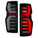 ANZO 17-23 Tesla Model 3 / 20-25 Model Y Full LED Tail Lights Initiation/SeqSig Black - Pair