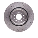 DFC 05-06 Ford GT Front Drilled Brake Rotor